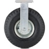image:imageRichelieu  10inch Industrial Pneumatic Rubber Swivel Plate Caster 264 lbFixed Casters