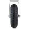image:imageRichelieu  10inch Industrial Pneumatic Rubber Swivel Plate Caster 264 lbFixed Casters