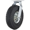 image:imageRichelieu  10inch Industrial Pneumatic Rubber Swivel Plate Caster 264 lbSwivel Casters