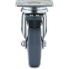 image:imageRichelieu  2 1516inch Industrial TPR Rubber Swivel Plate Caster 165 lbSwivel Casters with Full Lock Brake