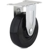 image:imageRichelieu  2inch Industrial Rubber Swivel Plate Caster with Brake 125 lbFixed Casters