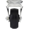 image:imageRichelieu  2inch Industrial Rubber Swivel Plate Caster with Brake 125 lbFixed Casters
