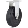image:imageRichelieu  2inch Industrial Rubber Swivel Plate Caster with Brake 125 lbFixed Casters