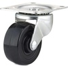 image:imageRichelieu  2inch Industrial Rubber Swivel Plate Caster with Brake 125 lbSwivel Casters