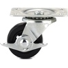 image:imageRichelieu  2inch Industrial Rubber Swivel Plate Caster with Brake 125 lbSwivel Casters with Brake