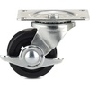 image:imageRichelieu  2inch Industrial Rubber Swivel Plate Caster with Brake 125 lbSwivel Casters with Brake
