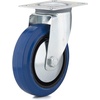 image:imageRichelieu3 1516in Industrial Elastic Rubber Swivel Plate Caster 132 lbSwivel Casters