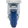 image:imageRichelieu3 1516in Industrial Elastic Rubber Swivel Plate Caster 132 lbSwivel Casters with DoubleLock Brake