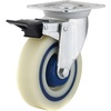 image:imageRichelieu  4 1516inch Industrial Polyamide Swivel Plate Caster 440 lbSwivel Casters with DoubleLock Brake